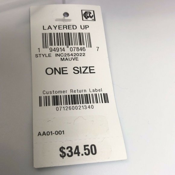 INC International Concepts Knit Mittens Mauve Christmas Gift Free Shipping - Picture 7 of 7